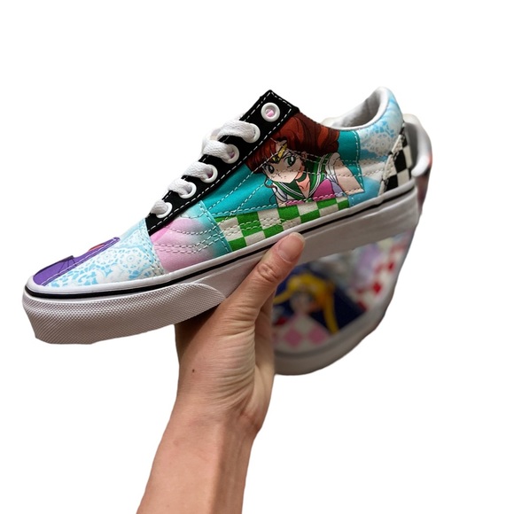 Sailor Moon x Vans Old Skool Patch work shoes sneaker - Picture 4 of 6